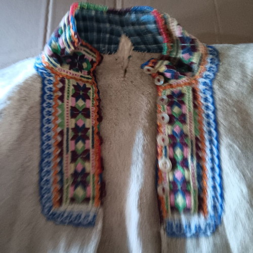 Collectible traditional costume pieces used, 2 items
