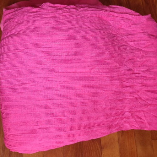 Jersey mako fabrics pink like new, 1.5 meters