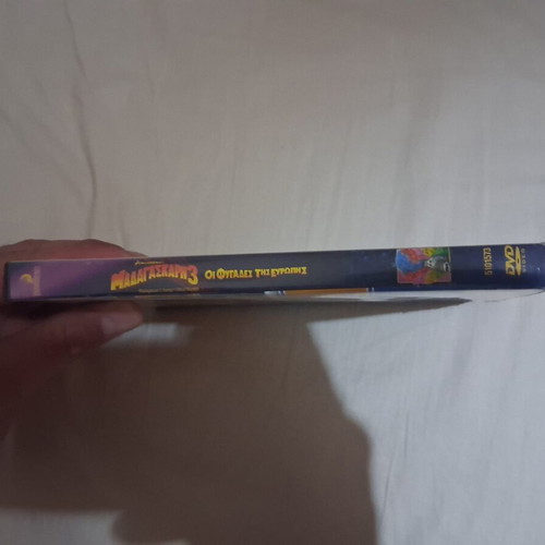 Madagascar 3 The Europe Escapees DVD dubbed in Greek used