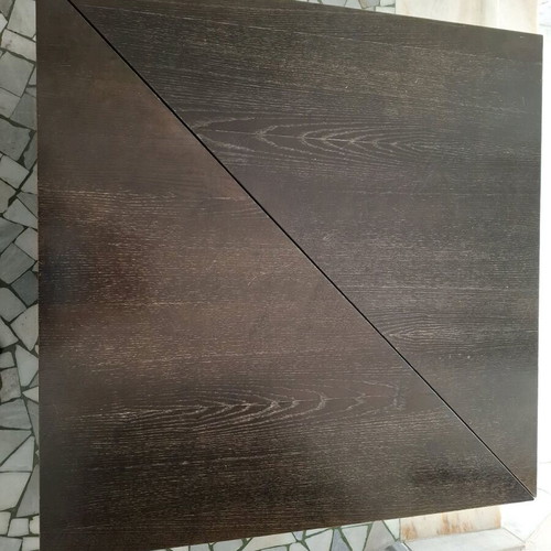 Coffee table used, black square, 2 pieces