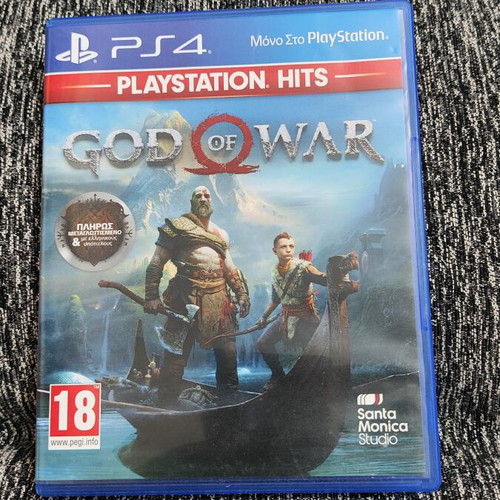 God of War PS4 game like new