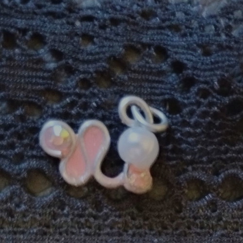 Charm for necklace or bracelet and ring new, cod 30