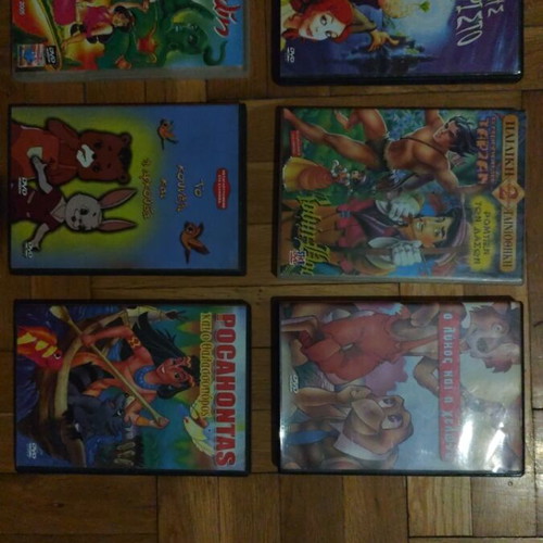 Children's Classic DVD Set 6 New Animated Movies