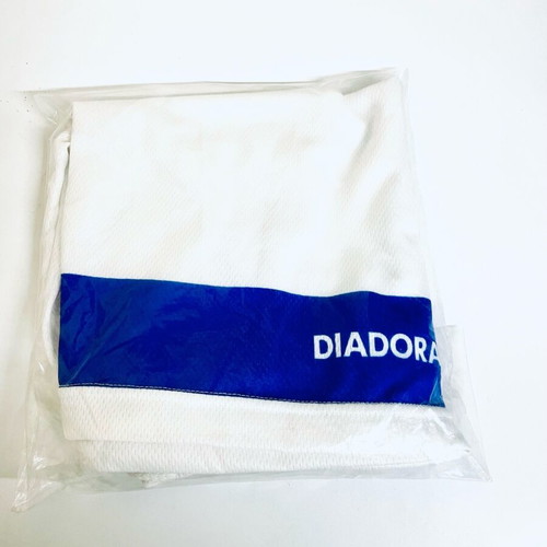 Greece National Football Jersey White Striped New