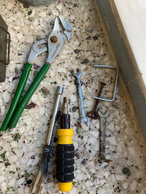 Tools used, various all together