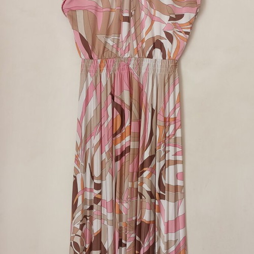 Hallhuber maxi dress like new, paisley print, size S