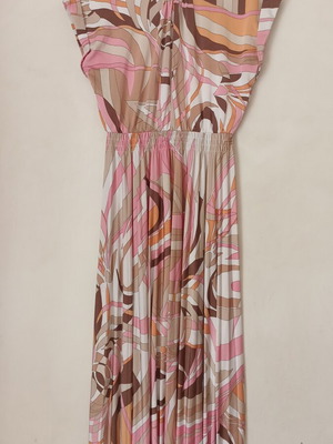 Hallhuber maxi dress like new, paisley print, size S