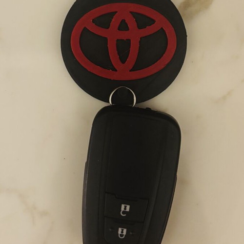 Toyota wall mount key holder for one key with ring