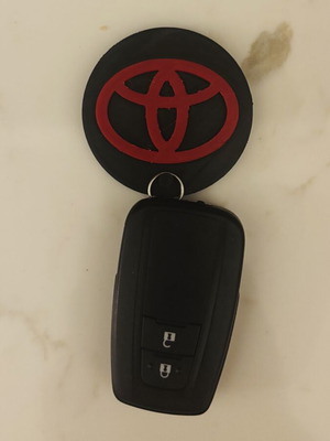 Toyota wall mount key holder for one key with ring