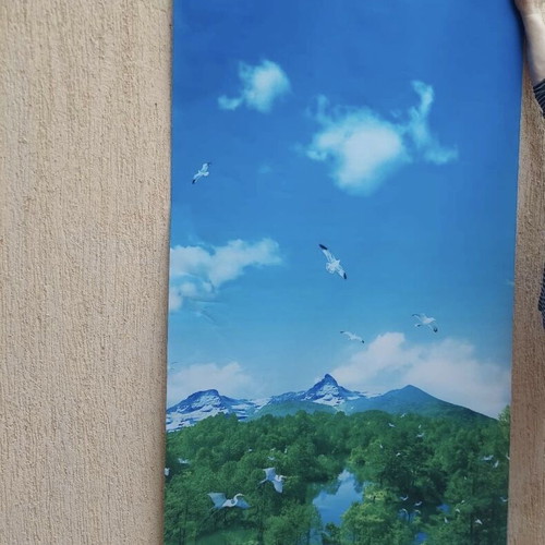 Fabric poster banner like new