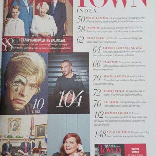 Down Town magazine used, February 2020, Kobe Bryant cover