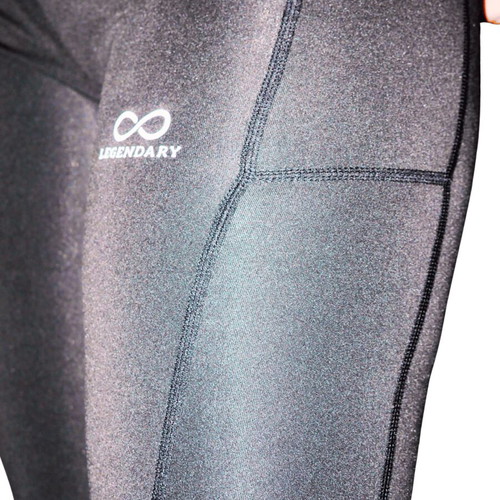 Legendary Yoga Leggings Flexyoga, black, 7/8 length