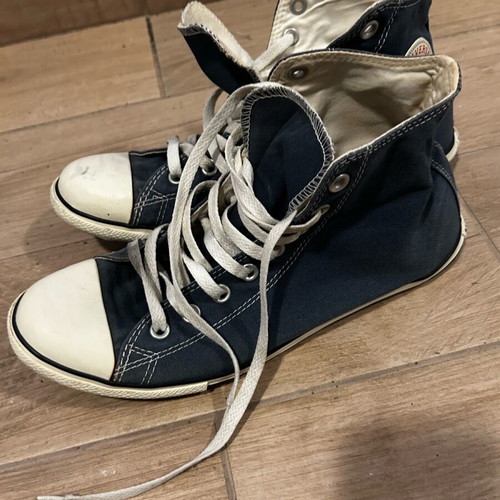 Converse All Star blue boots used with thin sole size 42.5