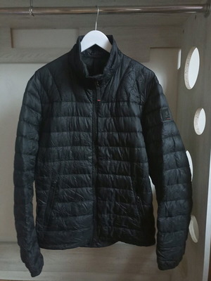 Men's Bogner down jacket like new, black, size M