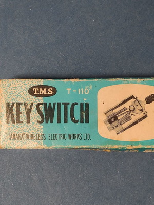 Vintage 3-position switch TMS T-110 like new