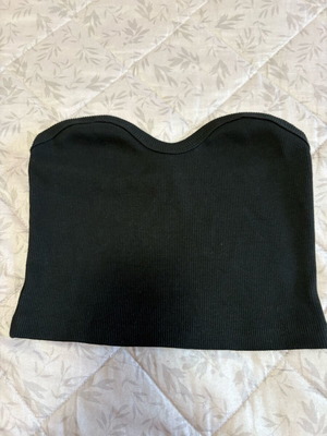 Noobass women's blouse new, strapless heart design