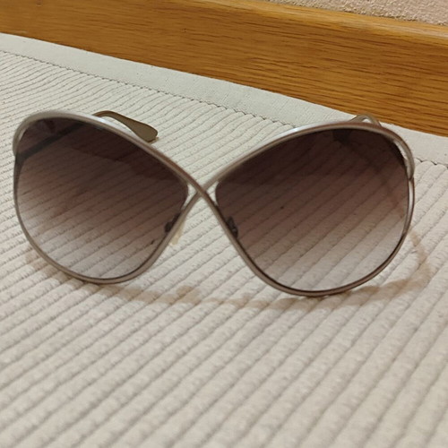 Tom Ford Miranda FT0130 oversized butterfly sunglasses, brown