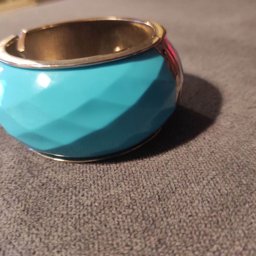 Bone turquoise bracelet new vintage with stainless steel