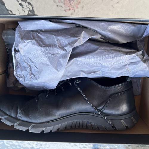 CAT men's anatomical boots size 45, black