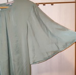 H&M Sage Green Satin Mini Dress XL like new