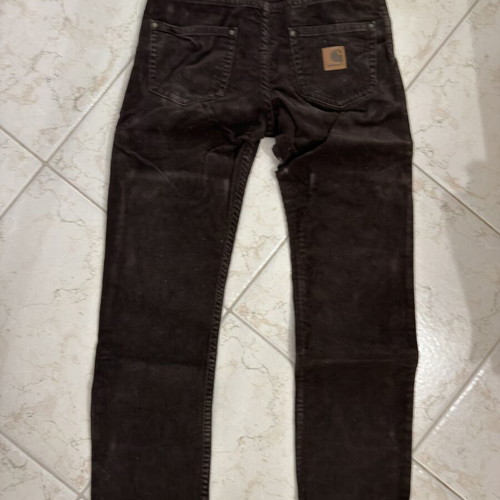 Carhartt Wip corduroy pants used, size 29x32, brown