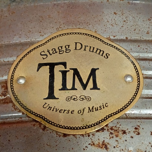 Stagg Snare Drum 14" x 5.5" used with oxidation