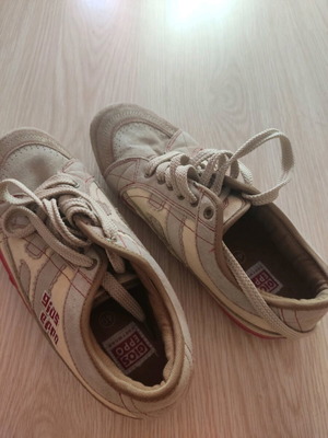 Men's sneakers size 40 used, beige