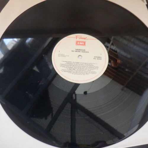 No More Heroes punk collection rare English pressing vinyl used