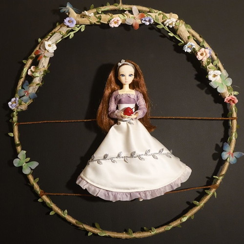 Snow White New Decorative Doll with 50 cm Wreath