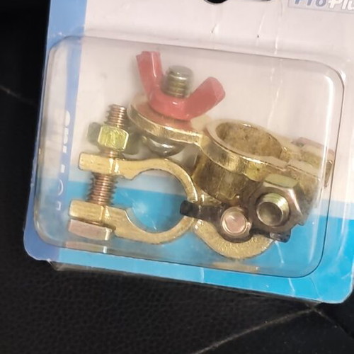 ProPlus Battery Terminals Set with Wing Nuts new