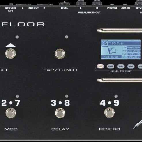 Fender Mustang Floor multi-effect guitar pedal like new with original case