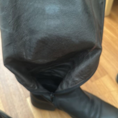 Gant riding boots size 38 used, genuine leather black