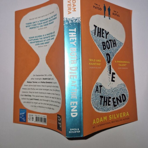 They Both Die In The End by Adam Silvera book like new, English