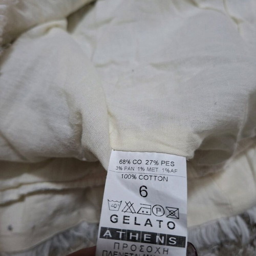 Gelato dress for 6-year-old girl like new, gray and beige