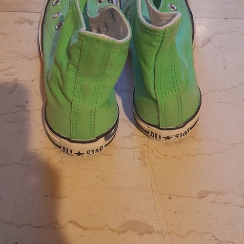 Converse sneakers used, green, size 36.5