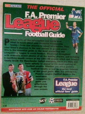 The Official F.A. Premier League Football Guide 1998-1999 used