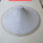 Ceiling light lampshade used, plastic