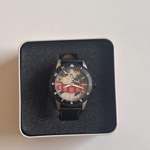 Anniversary Shell Watch new, black and beige