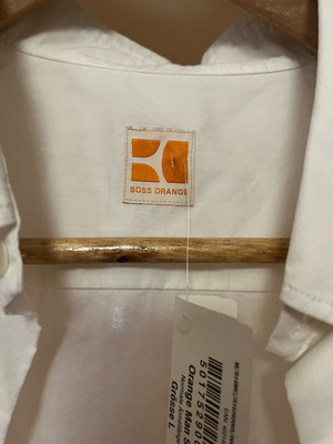 Πουκάμισο Boss Orange large καινούργιο, άσπρο