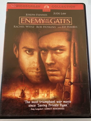 Enemy of the gates DVD used, zone 1, no Greek subtitles