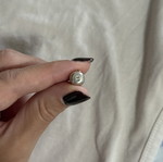 Pandora snowman charm, silver