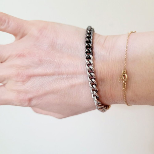 Juicy Couture chain bracelet like new, multicolor