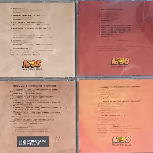 Classical collection 4 CDs used