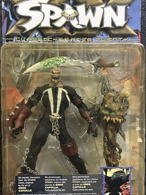 Spawn IV 7" Hamburger Head Classic 2 Series 20 McFarlane action figure like new