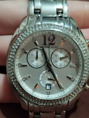 Michael Kors women's watch like new, silver