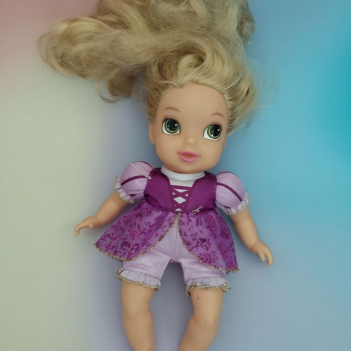 Disney Princess Rapunzel doll My First Toddler like new, purple dress