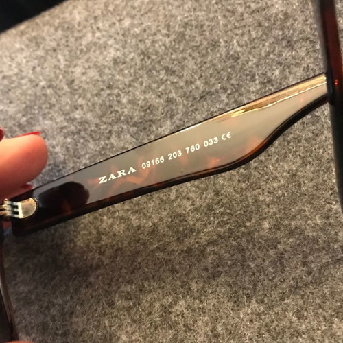 Zara mirror sunglasses new
