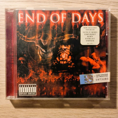 End Of Days Music From The Motion Picture CD like new, metal soundtrack