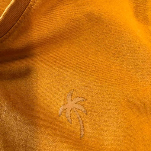 Orchestra T-shirt, orange, size S, cotton