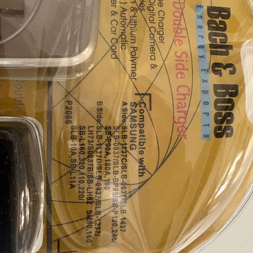 Battery charger for camera, like new